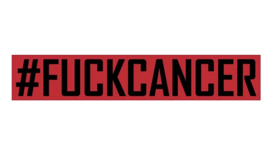 Schriftzug #fuckcancer – das Statement unserer Spendenaktionen
